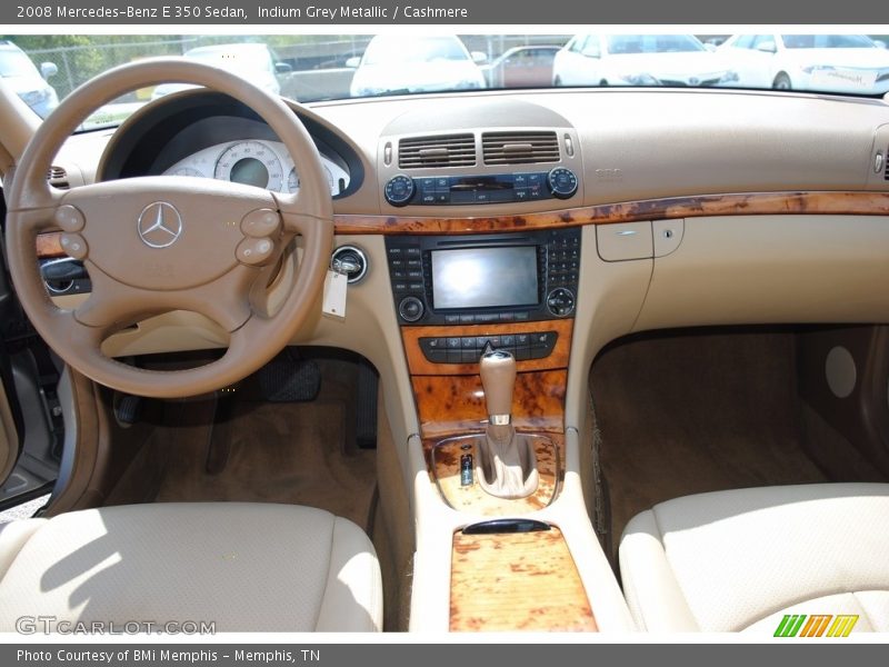 Indium Grey Metallic / Cashmere 2008 Mercedes-Benz E 350 Sedan