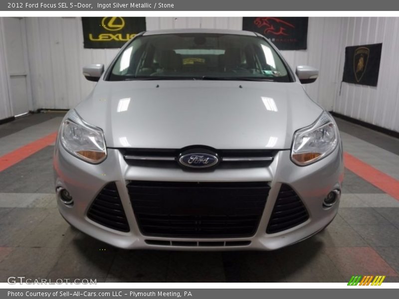 Ingot Silver Metallic / Stone 2012 Ford Focus SEL 5-Door