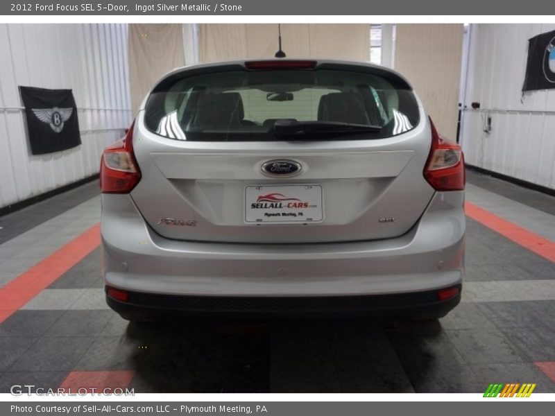 Ingot Silver Metallic / Stone 2012 Ford Focus SEL 5-Door