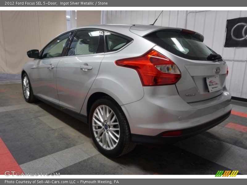 Ingot Silver Metallic / Stone 2012 Ford Focus SEL 5-Door