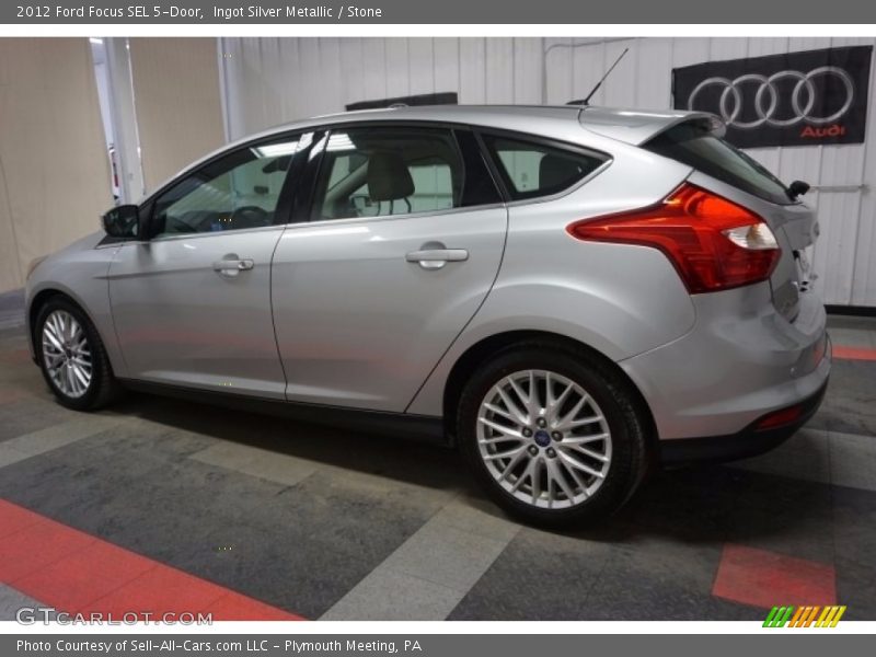 Ingot Silver Metallic / Stone 2012 Ford Focus SEL 5-Door