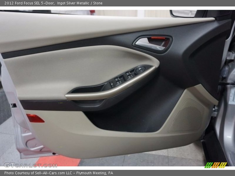 Ingot Silver Metallic / Stone 2012 Ford Focus SEL 5-Door