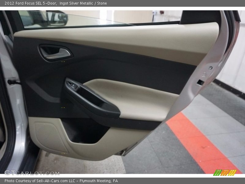 Ingot Silver Metallic / Stone 2012 Ford Focus SEL 5-Door