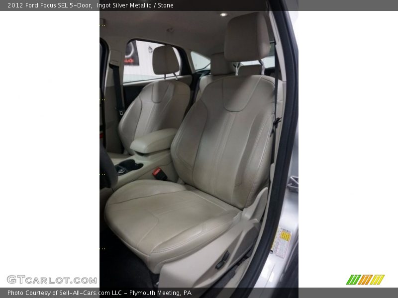 Ingot Silver Metallic / Stone 2012 Ford Focus SEL 5-Door