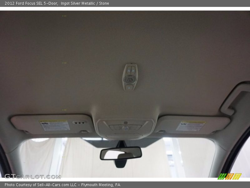 Ingot Silver Metallic / Stone 2012 Ford Focus SEL 5-Door