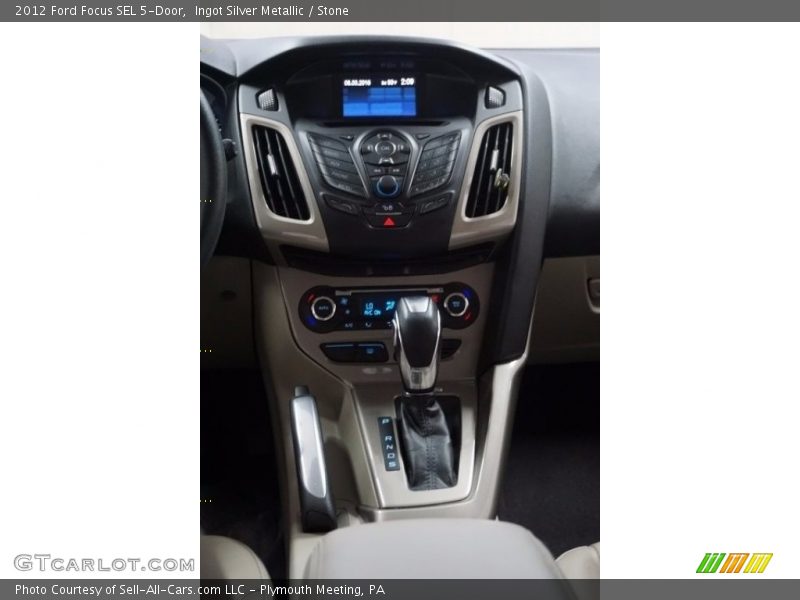 Ingot Silver Metallic / Stone 2012 Ford Focus SEL 5-Door