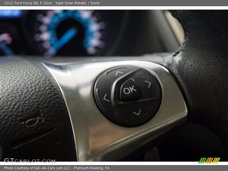 Ingot Silver Metallic / Stone 2012 Ford Focus SEL 5-Door