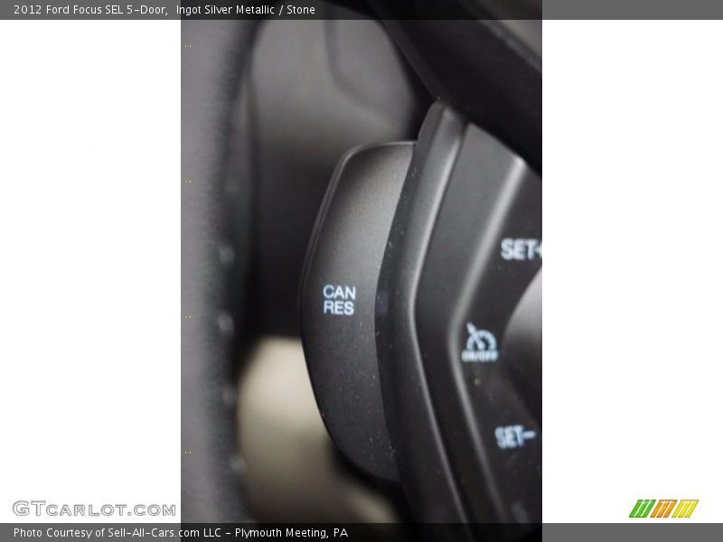Ingot Silver Metallic / Stone 2012 Ford Focus SEL 5-Door