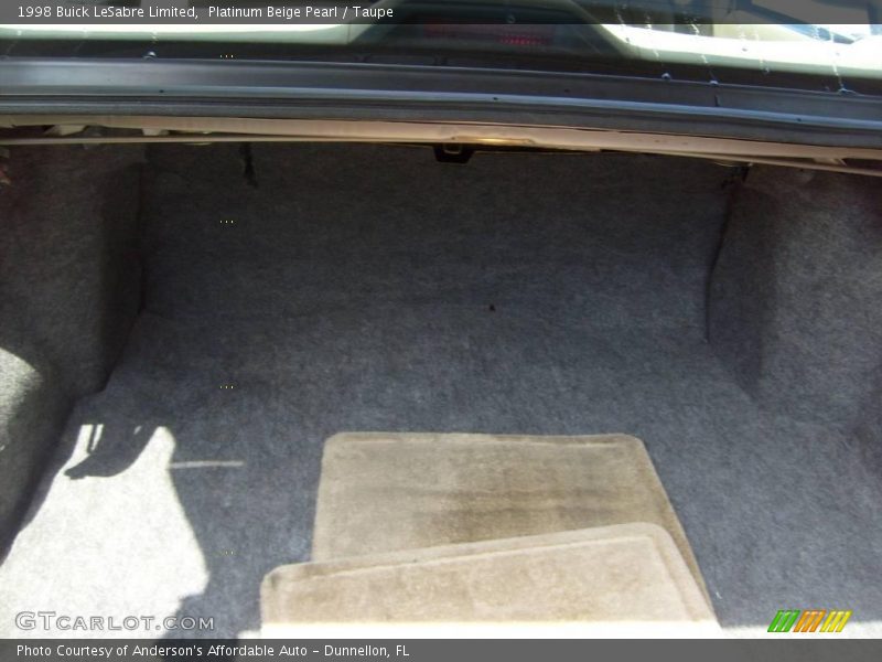 Platinum Beige Pearl / Taupe 1998 Buick LeSabre Limited