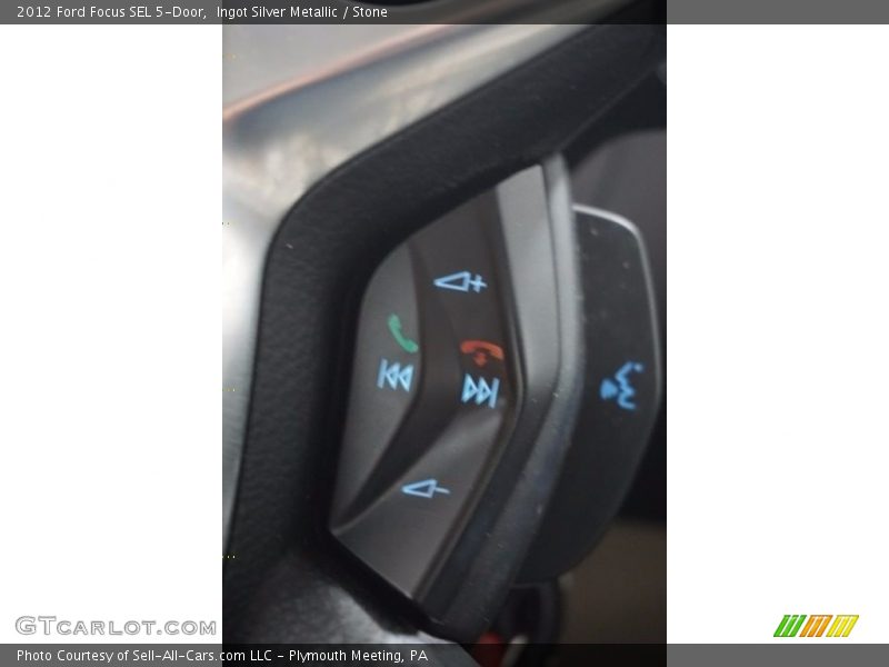 Ingot Silver Metallic / Stone 2012 Ford Focus SEL 5-Door