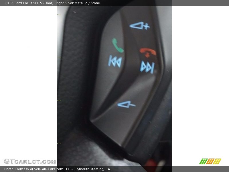 Ingot Silver Metallic / Stone 2012 Ford Focus SEL 5-Door