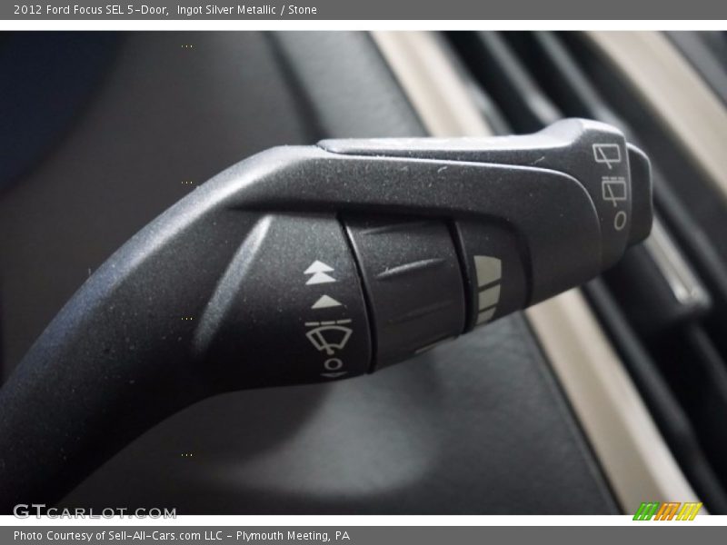 Ingot Silver Metallic / Stone 2012 Ford Focus SEL 5-Door