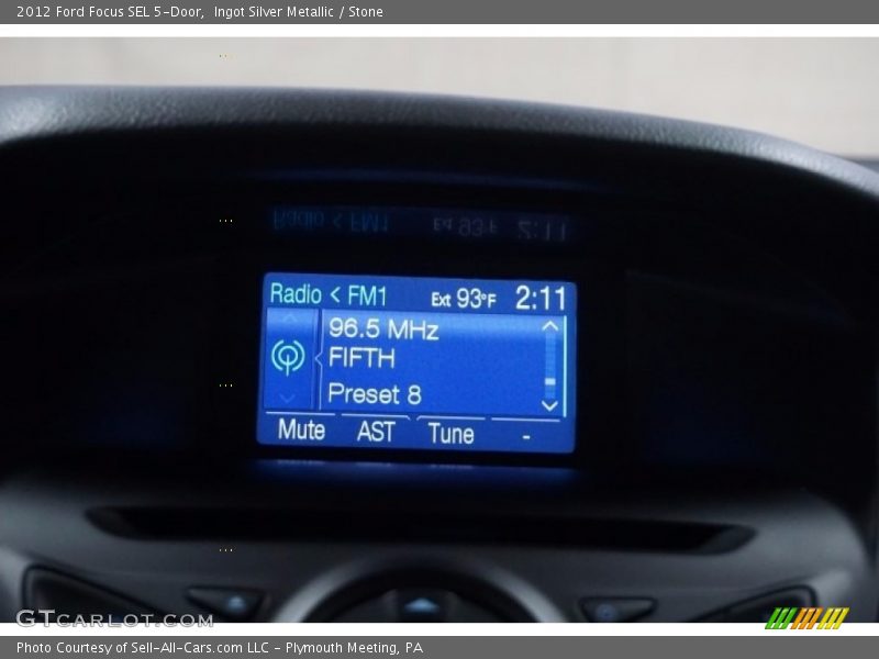 Ingot Silver Metallic / Stone 2012 Ford Focus SEL 5-Door