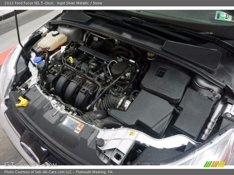 Ingot Silver Metallic / Stone 2012 Ford Focus SEL 5-Door