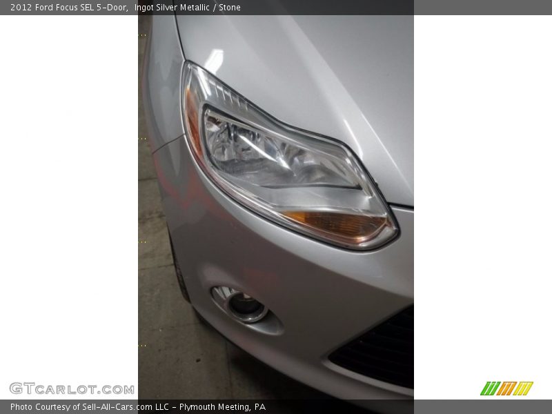Ingot Silver Metallic / Stone 2012 Ford Focus SEL 5-Door
