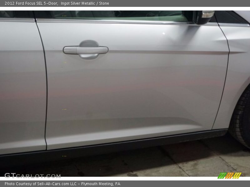 Ingot Silver Metallic / Stone 2012 Ford Focus SEL 5-Door