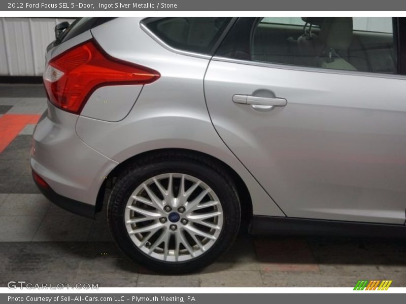 Ingot Silver Metallic / Stone 2012 Ford Focus SEL 5-Door