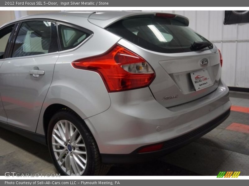 Ingot Silver Metallic / Stone 2012 Ford Focus SEL 5-Door