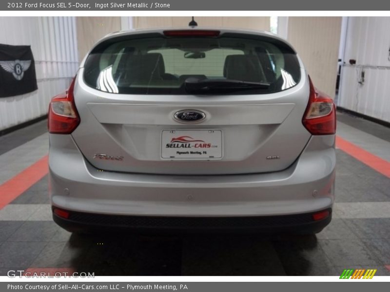 Ingot Silver Metallic / Stone 2012 Ford Focus SEL 5-Door