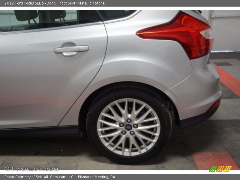 Ingot Silver Metallic / Stone 2012 Ford Focus SEL 5-Door