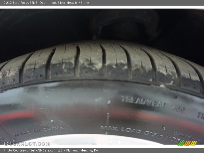 Ingot Silver Metallic / Stone 2012 Ford Focus SEL 5-Door