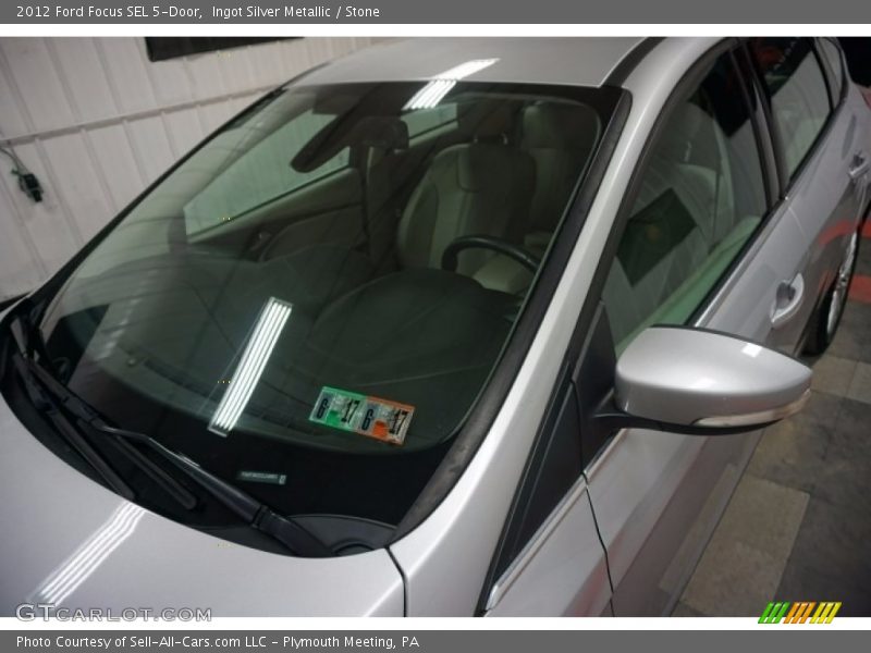 Ingot Silver Metallic / Stone 2012 Ford Focus SEL 5-Door