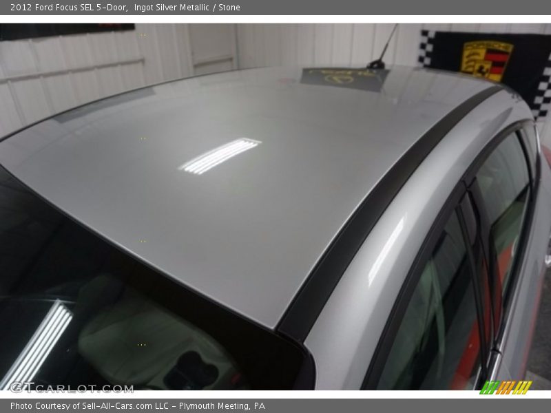 Ingot Silver Metallic / Stone 2012 Ford Focus SEL 5-Door