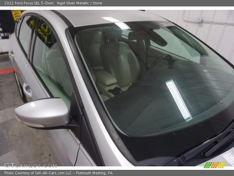 Ingot Silver Metallic / Stone 2012 Ford Focus SEL 5-Door
