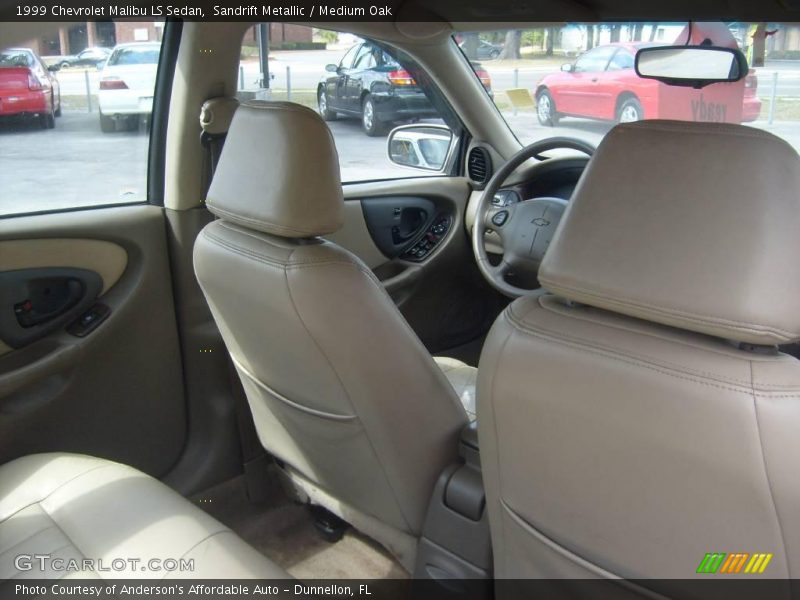 Sandrift Metallic / Medium Oak 1999 Chevrolet Malibu LS Sedan