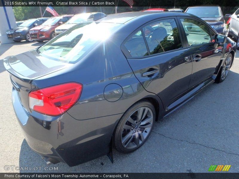 Crystal Black Silica / Carbon Black 2016 Subaru WRX Premium