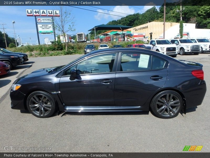 Crystal Black Silica / Carbon Black 2016 Subaru WRX Premium