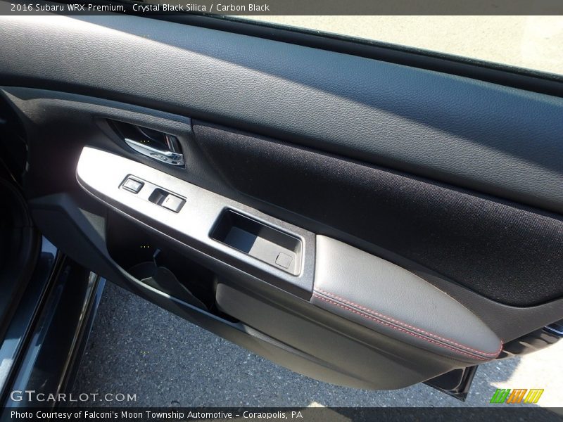 Crystal Black Silica / Carbon Black 2016 Subaru WRX Premium