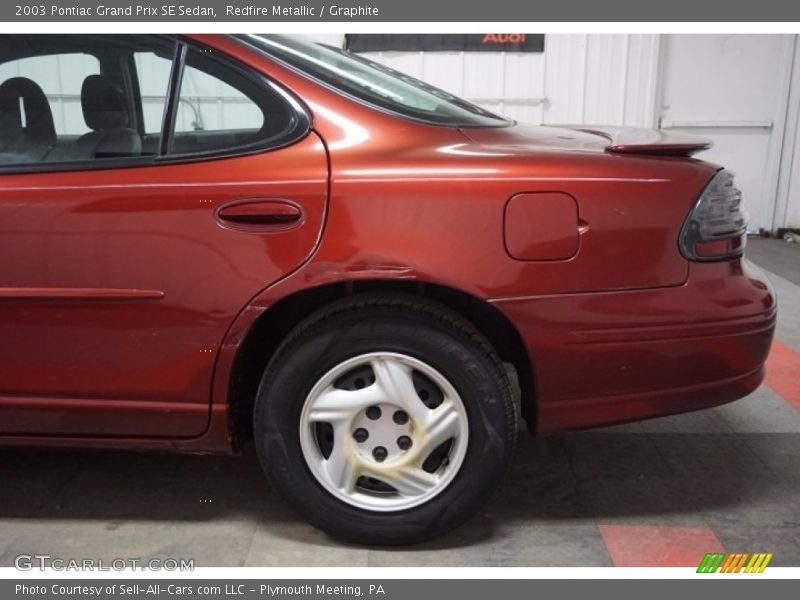 Redfire Metallic / Graphite 2003 Pontiac Grand Prix SE Sedan