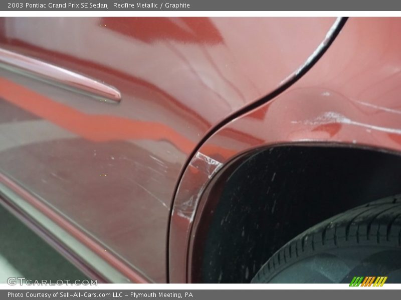 Redfire Metallic / Graphite 2003 Pontiac Grand Prix SE Sedan