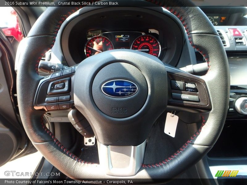 Crystal Black Silica / Carbon Black 2016 Subaru WRX Premium