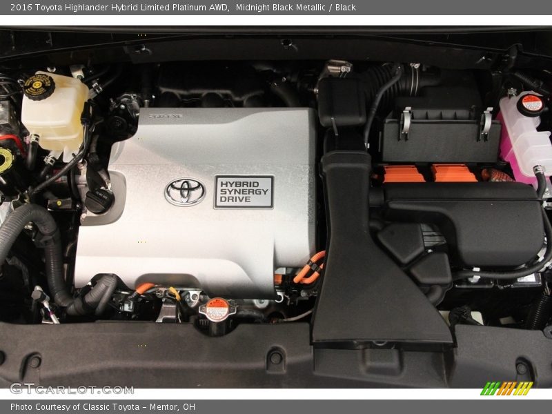  2016 Highlander Hybrid Limited Platinum AWD Engine - 3.5 Liter DOHC 24-Valve VVT-i V6 Gasoline/Electric Hybrid