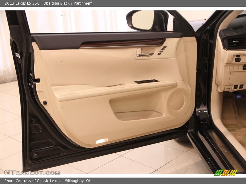 Obsidian Black / Parchment 2013 Lexus ES 350