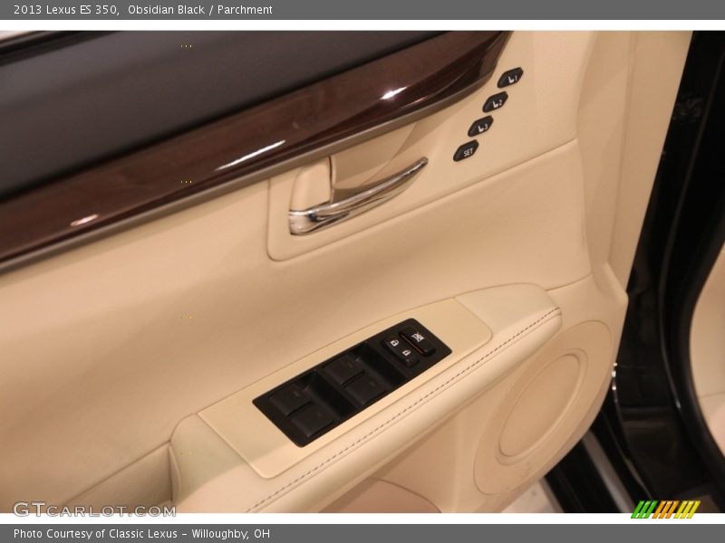 Obsidian Black / Parchment 2013 Lexus ES 350