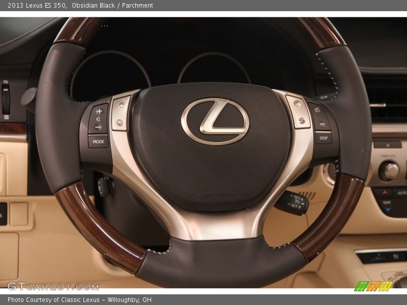 Obsidian Black / Parchment 2013 Lexus ES 350