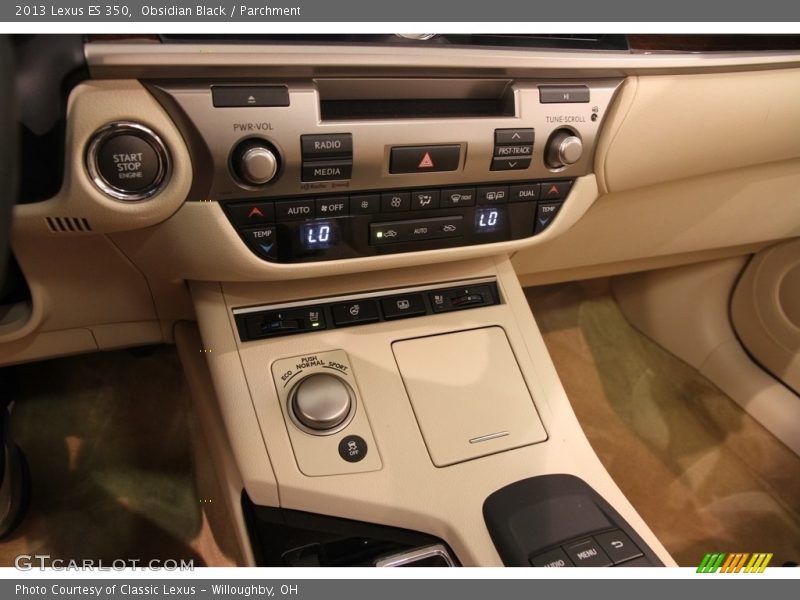 Obsidian Black / Parchment 2013 Lexus ES 350