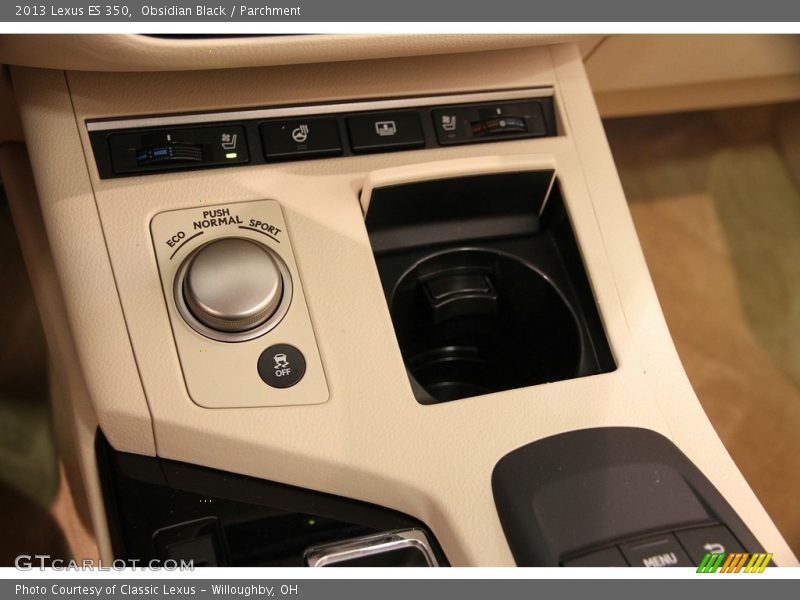 Obsidian Black / Parchment 2013 Lexus ES 350