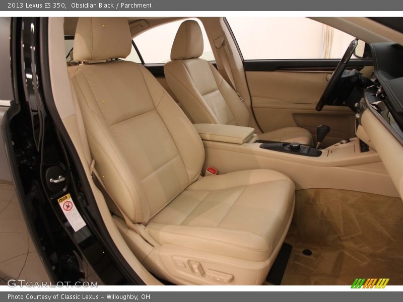 Obsidian Black / Parchment 2013 Lexus ES 350