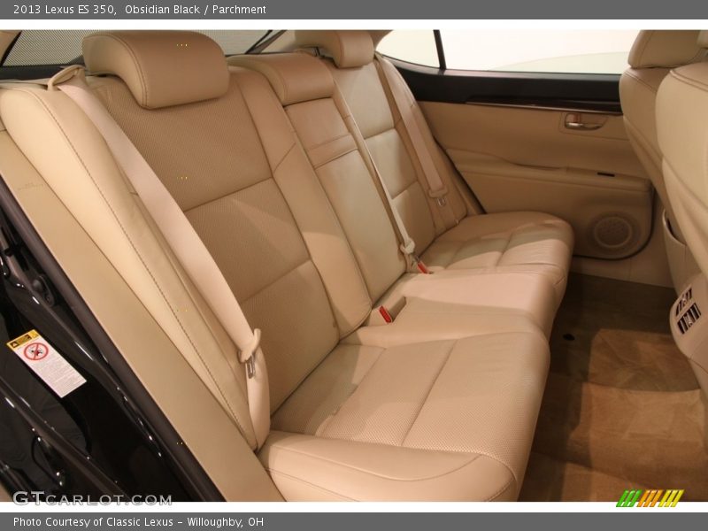 Obsidian Black / Parchment 2013 Lexus ES 350