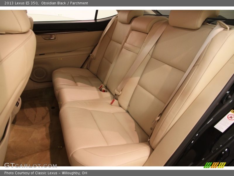 Obsidian Black / Parchment 2013 Lexus ES 350