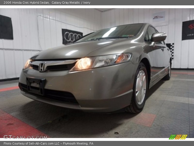 Galaxy Gray Metallic / Ivory 2006 Honda Civic Hybrid Sedan