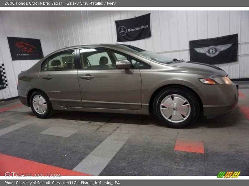 Galaxy Gray Metallic / Ivory 2006 Honda Civic Hybrid Sedan