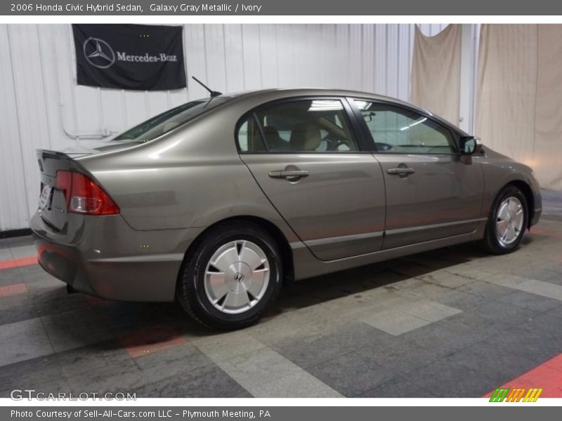 Galaxy Gray Metallic / Ivory 2006 Honda Civic Hybrid Sedan