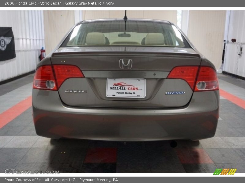 Galaxy Gray Metallic / Ivory 2006 Honda Civic Hybrid Sedan