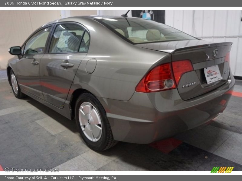 Galaxy Gray Metallic / Ivory 2006 Honda Civic Hybrid Sedan
