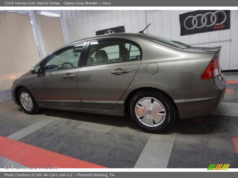 Galaxy Gray Metallic / Ivory 2006 Honda Civic Hybrid Sedan